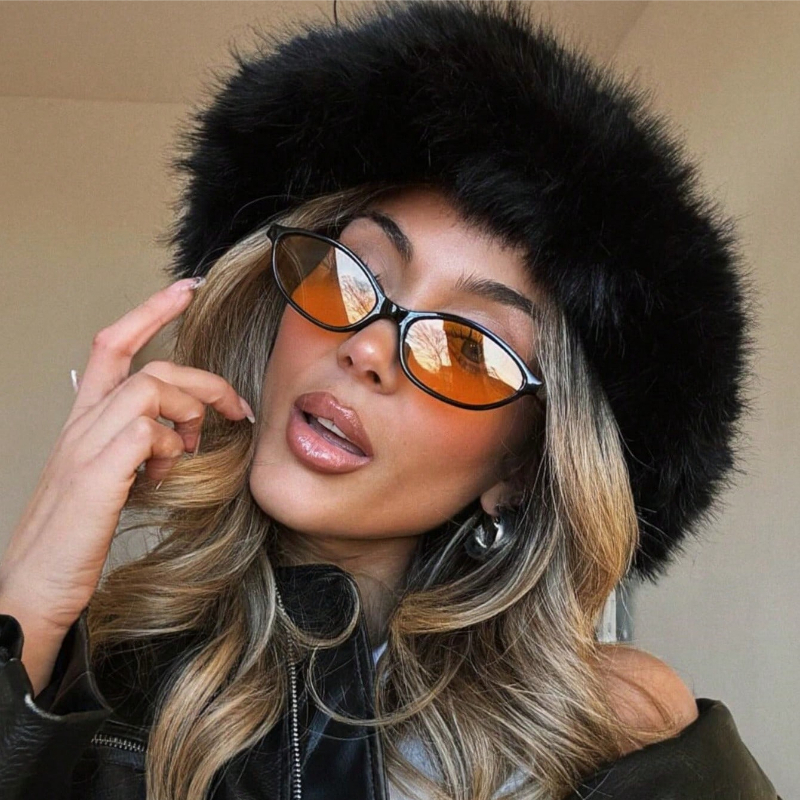 Retro Oval Frame Sunglasses Fa – Sunglasses Cat Eye Bewertung und Preis