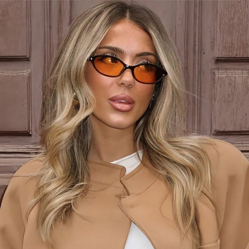 Retro Oval Frame Sunglasses Fa – Sunglasses Cat Eye Bewertung und Preis