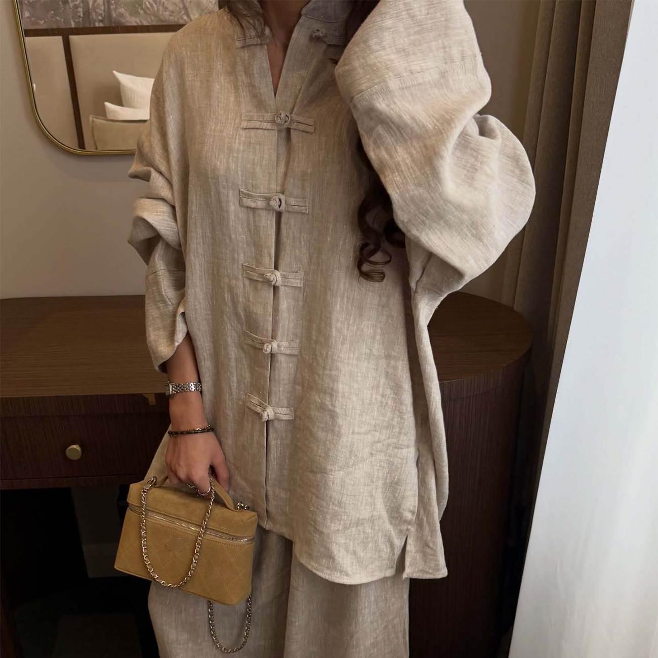 New Vintage Chinese Style Co O – Linen Pant Wide Bewertung und Preis