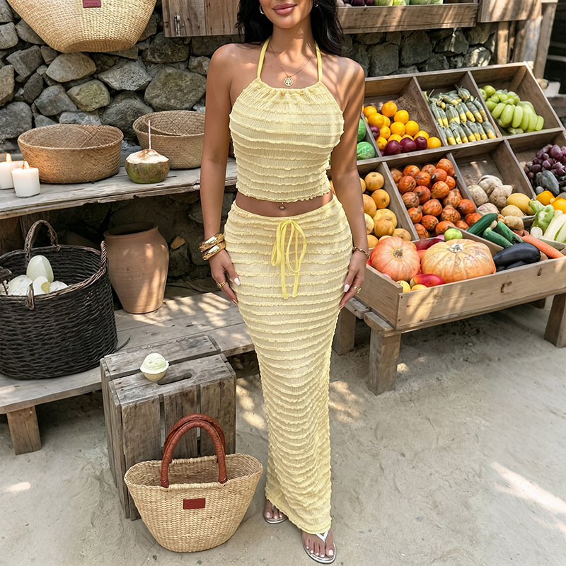 Sexy Elegant Dress Two Piece S – Maxi Dress Halter Bewertung und Preis