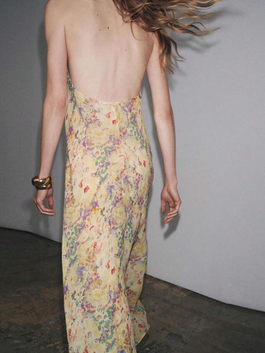 Womens Floral Maxi Halter Back – Maxi Dress Halter Bewertung und Preis