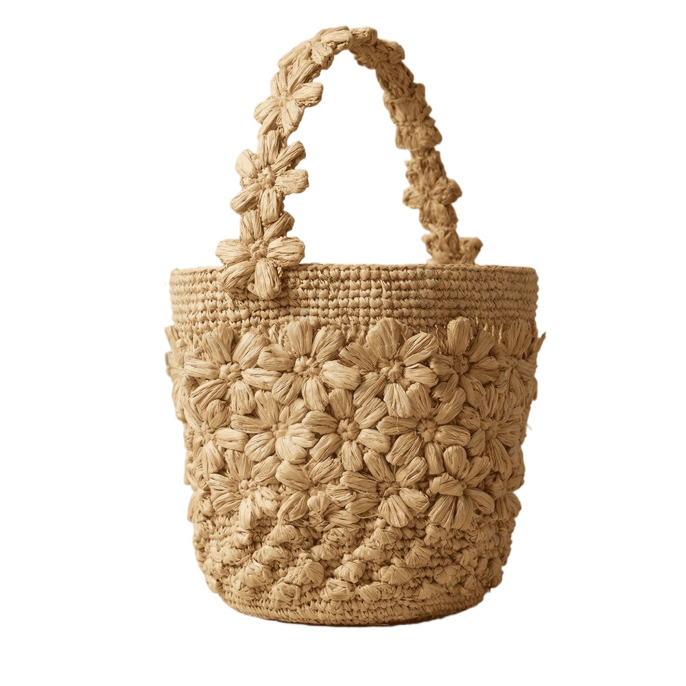 Women Summer Raffia Woven Buck – Crochet Bag Raffia Bewertung und Preis