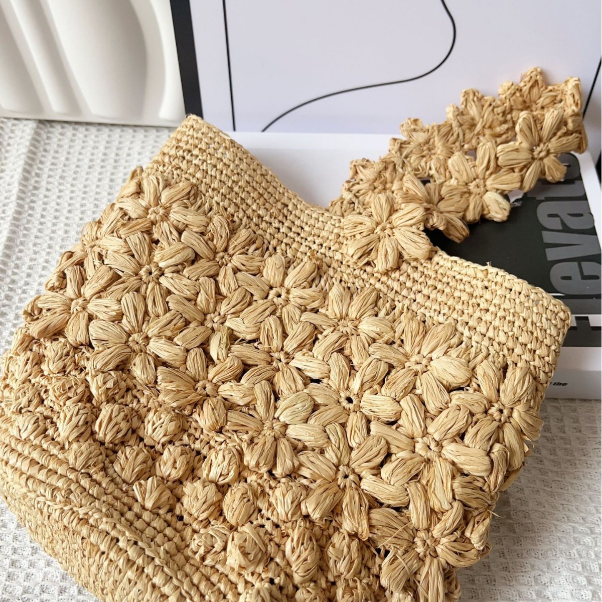 Women Summer Raffia Woven Buck – Crochet Bag Raffia Bewertung und Preis