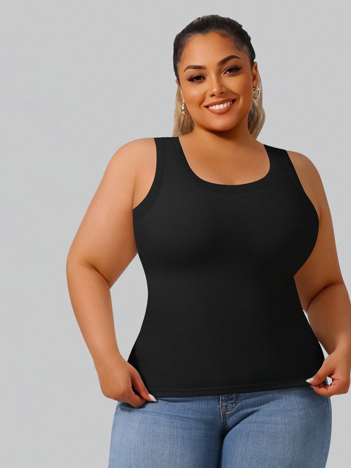 Plus Size Women's High Stretch – Crop Top Crochet Bewertung und Preis