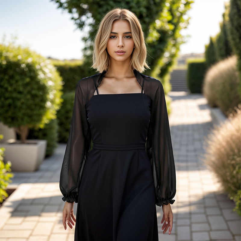 Solid Color Chiffon Shawl Summ – Blouse Off Shoulder Bewertung und Preis